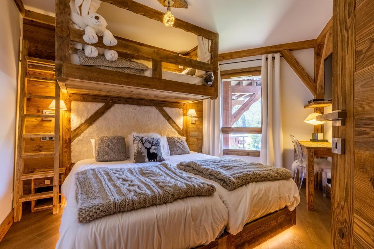 Arc 1950, Ambiance Chalet Luxe 5/7Pers Dans Residence 5* Skis Aux Pieds Avec Spa Les Arcs  Exteriör bild