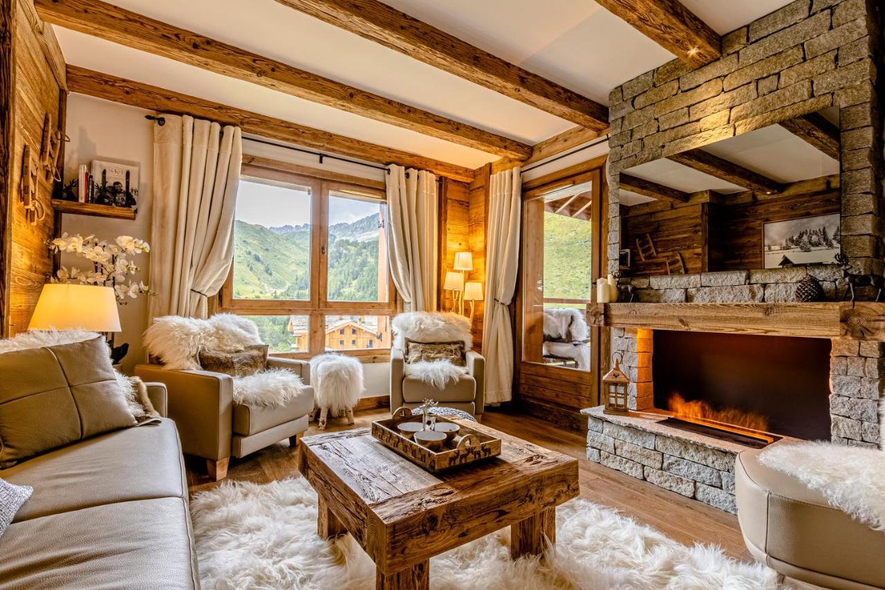 Arc 1950, Ambiance Chalet Luxe 5/7Pers Dans Residence 5* Skis Aux Pieds Avec Spa Les Arcs  Exteriör bild