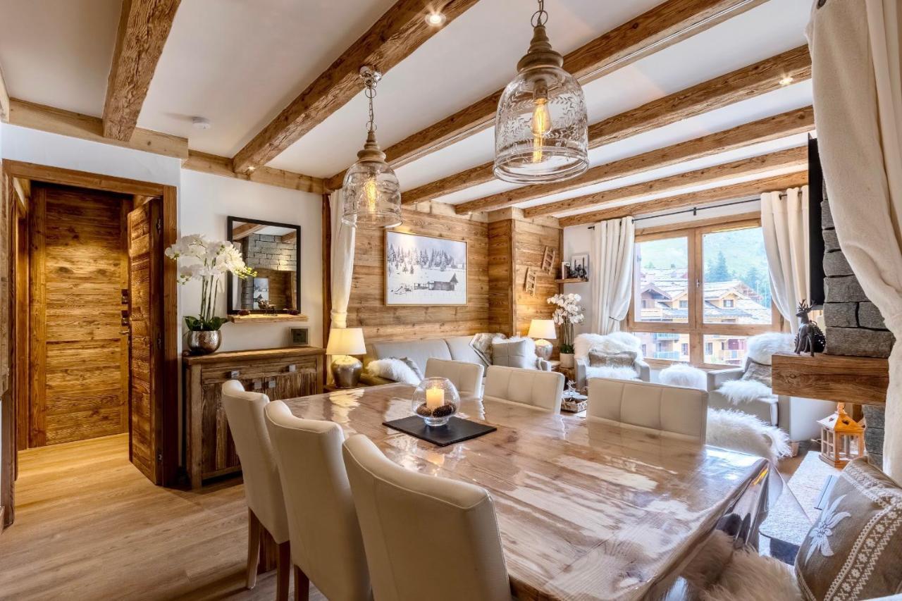 Arc 1950, Ambiance Chalet Luxe 5/7Pers Dans Residence 5* Skis Aux Pieds Avec Spa Les Arcs  Exteriör bild