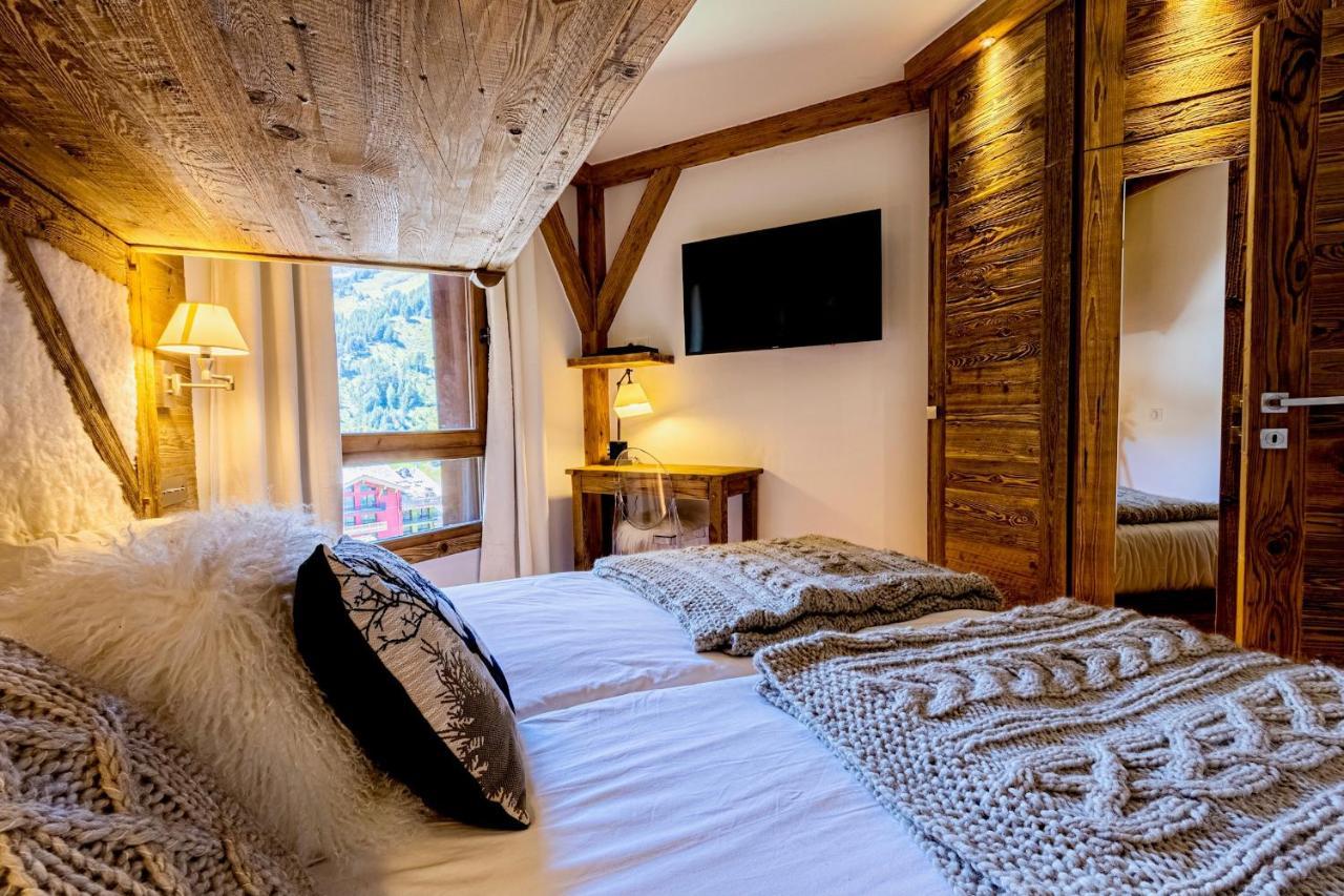 Arc 1950, Ambiance Chalet Luxe 5/7Pers Dans Residence 5* Skis Aux Pieds Avec Spa Les Arcs  Exteriör bild