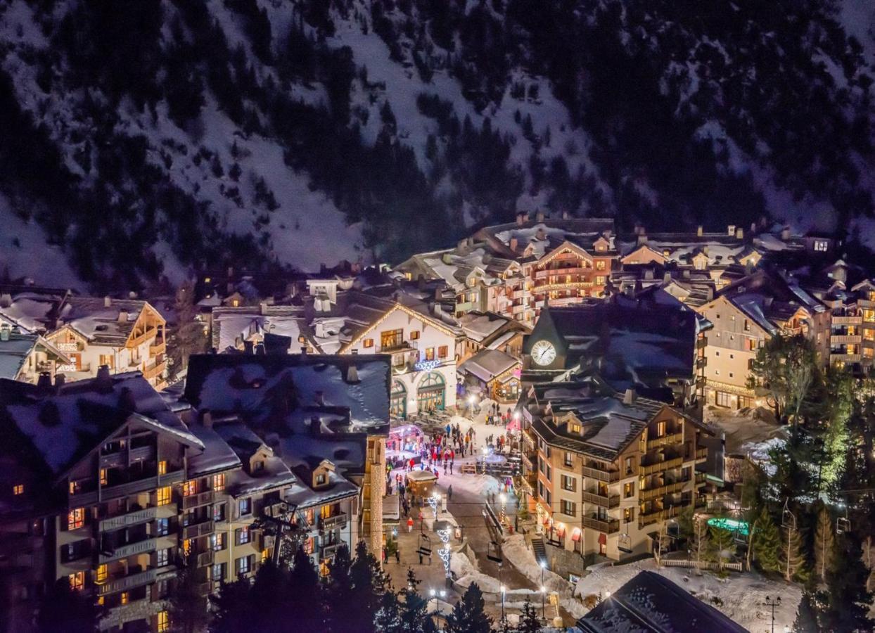 Arc 1950, Ambiance Chalet Luxe 5/7Pers Dans Residence 5* Skis Aux Pieds Avec Spa Les Arcs  Exteriör bild