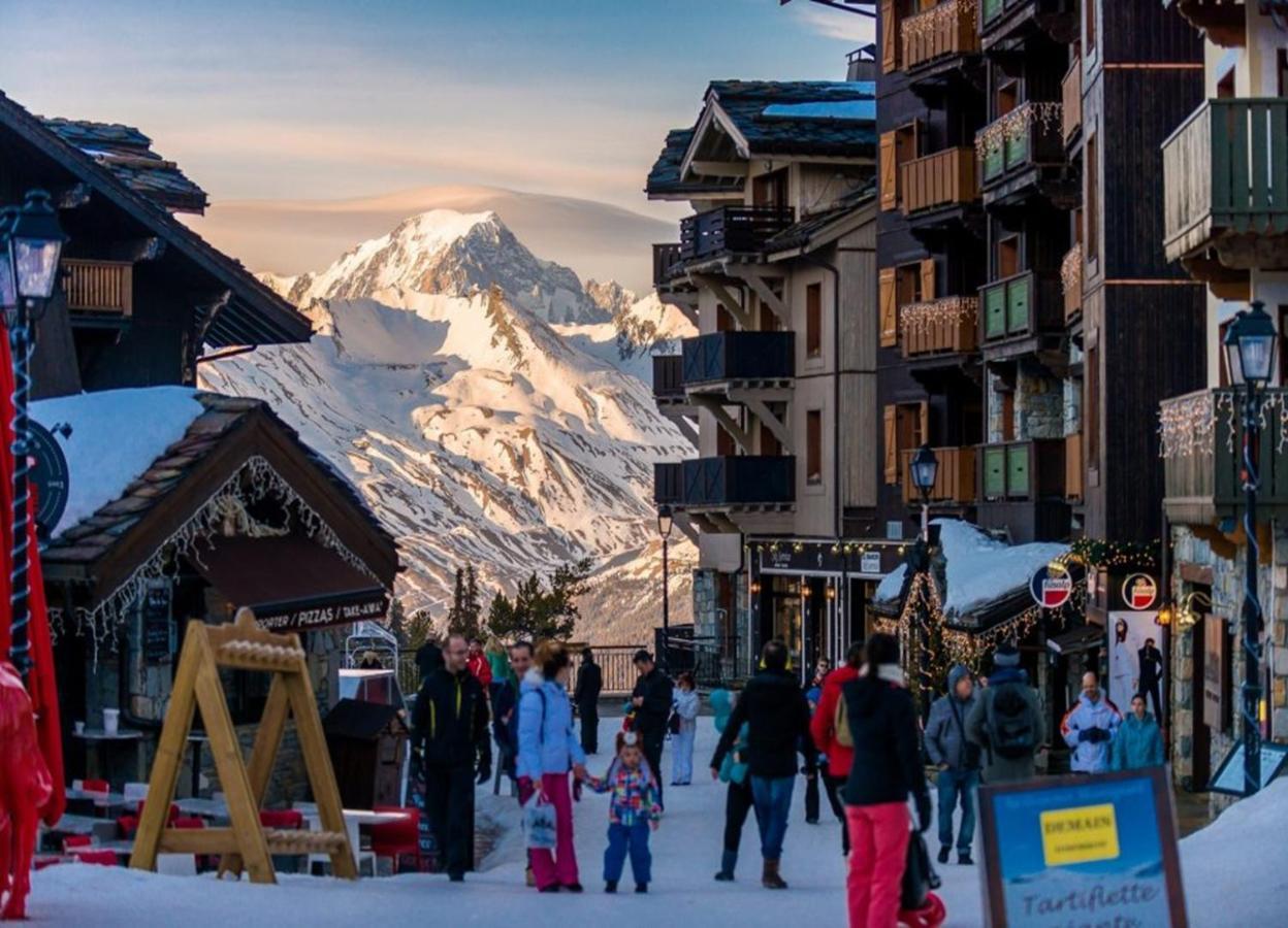 Arc 1950, Ambiance Chalet Luxe 5/7Pers Dans Residence 5* Skis Aux Pieds Avec Spa Les Arcs  Exteriör bild