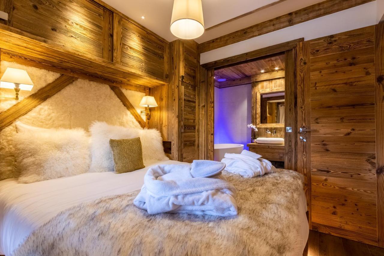 Arc 1950, Ambiance Chalet Luxe 5/7Pers Dans Residence 5* Skis Aux Pieds Avec Spa Les Arcs  Exteriör bild