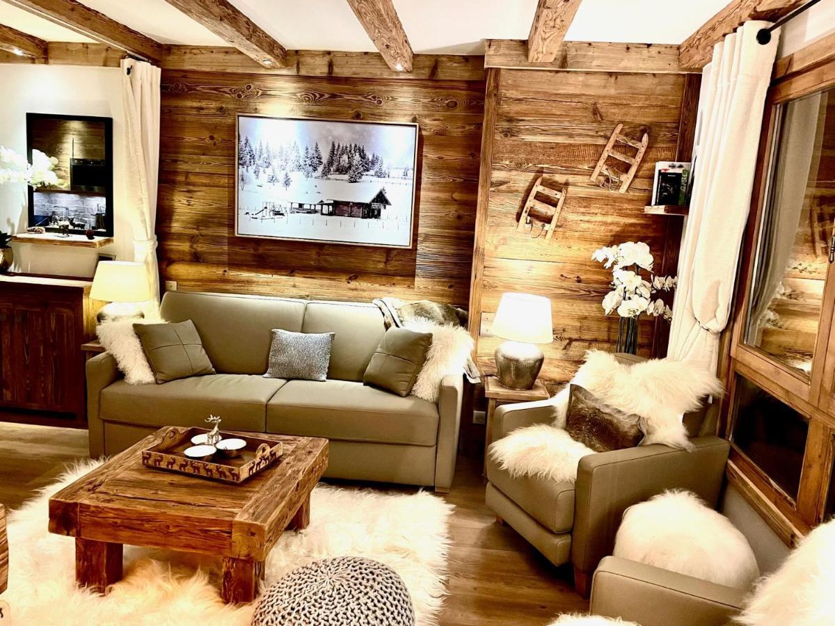Arc 1950, Ambiance Chalet Luxe 5/7Pers Dans Residence 5* Skis Aux Pieds Avec Spa Les Arcs  Exteriör bild